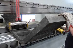 heavy bending thick metal sheets