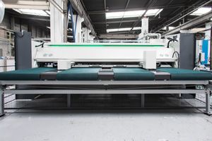hydraulic shear rear belt conveyor