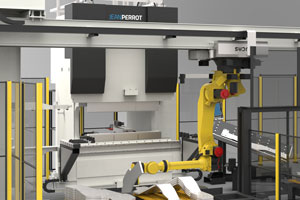 jean perrot automated line robot arm